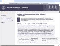 Registration for the bachelor thesis preparation in the semester 2025L