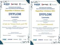 Dyplom dla inż. Dawida Zakrzewskiego