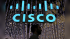 Na zdjęciu logo Cisco