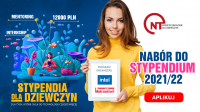 Intel - Perspektywy: Stypendia dla dziewczyn 2021/2022 