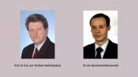 Na zdjęciach: prof. dr hab. inż. Yevhen Yashchyshyn i dr inż. Konrad Godziszewski.