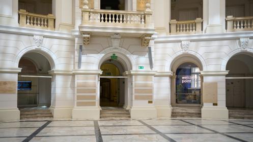 Welcome Point at the Warsaw University of Technology
