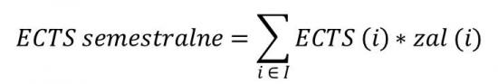 ECTS semestralne