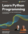 Okładka: Learn Python programming. A comprehensive, up-to-date, and definitive guide to learning Python. Fourth edition