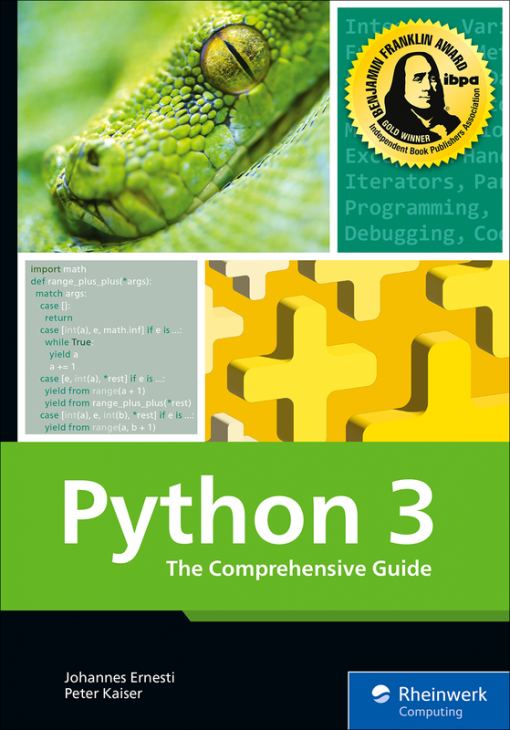 Okładka: Python 3. The comprehensive guide