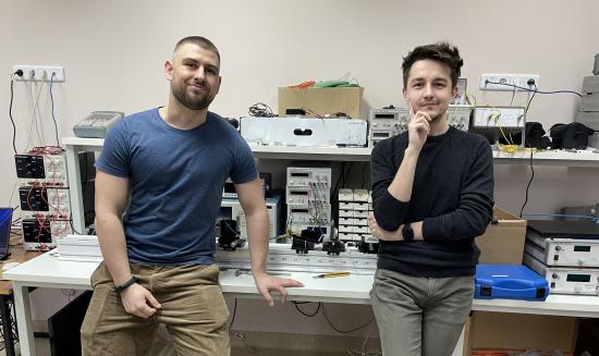 Piotr Araszkiewicz i Juliusz Bojarczuk - laureaci Pereł Nauki