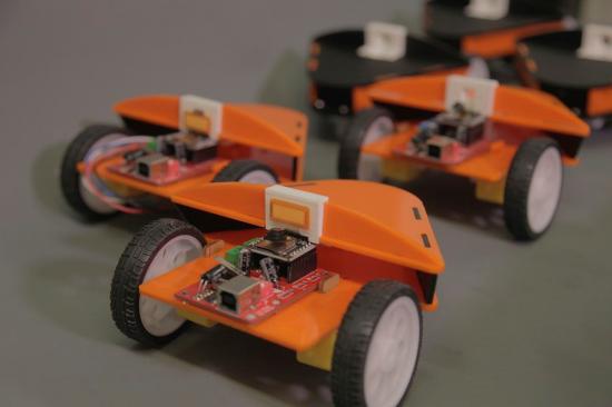 Na zdjęciu robot zaprojektowany przez zespół Science & Innovation Center